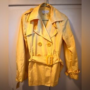 Zara Sunny Yellow Trench Coat